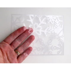 Acetato Transparente Para Stencil Silhouette Scrapbook Artesanato Confeitaria A-4 210x297 c/100 