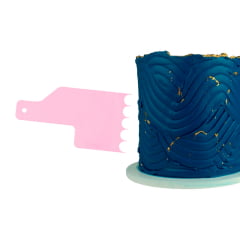Kit Espátula para Bolo Confeitaria Decorativa Mini Blue Star C/8