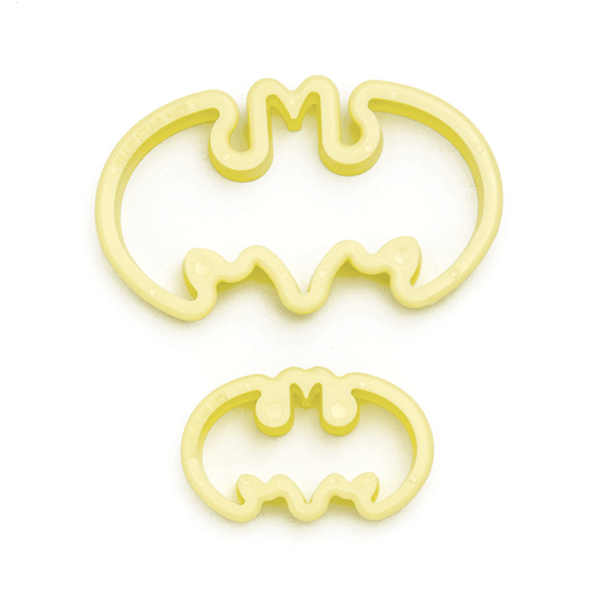 Cortador de Biscuit Pasta Americana Confeitaria Biscoito Heróis Batman Morcego Hallowen 408263 Blue Star