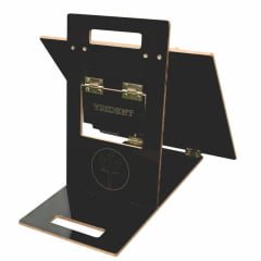 Prancheta de Desenho A3 Portátil Articulada Trident Black Luxo