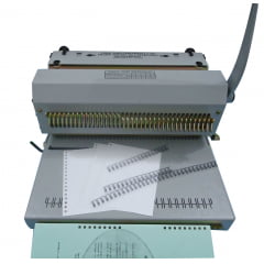 Encadernadora Furo Quadrado Para Encadernação Wire-o 3X1 Conjugada EDA3X1C