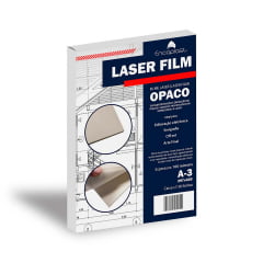 Filme Laser Opaco Fotolito Para Serigrafia A3 Impressão Laser C/100