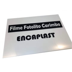 Filme Para Fotolito Policromia Retícula Carimbo Circuito Impresso Azulado para Jato De Tinta A-3 C/25 folhas